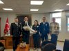 Emniyet personelinden Bozcaada Kaymakamı Kara’ya ziyaret