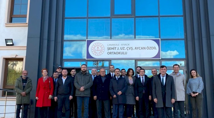 Vali Aktaş Ayvacık’taydı