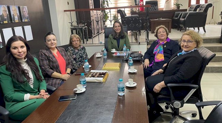 Annelerden Keskin’e nezaket ziyareti