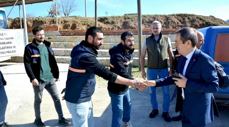 Başkan Önder Işıklar Köyü’nde