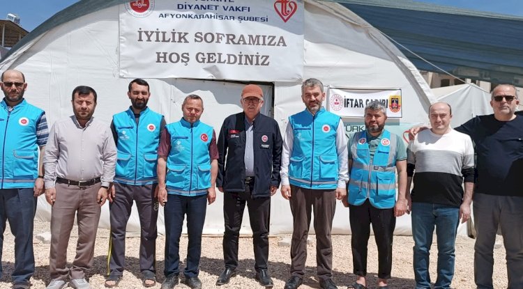 Çanakkale Müftüsü Kabukçu Deprem Bölgesinde
