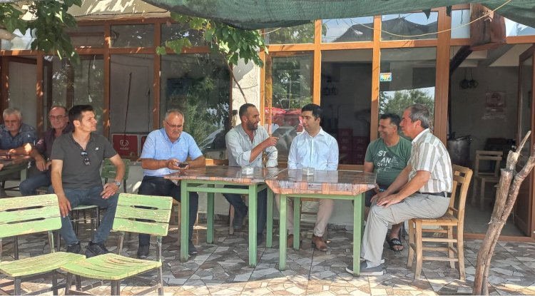 Bayramiç’te köy ziyaretleri sürüyor