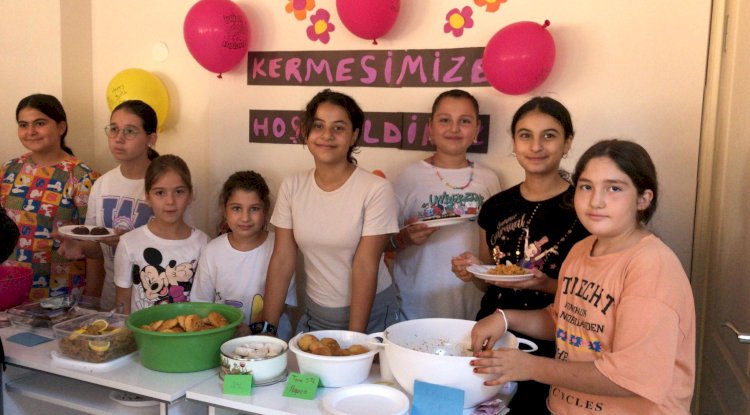 Kur’an Kursunda kermes etkinliği yapıldı