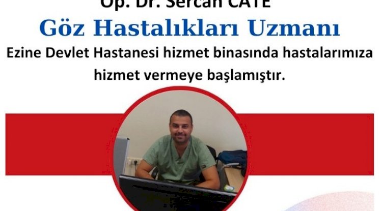 Devlet Hastanesi’ne yeni hekim