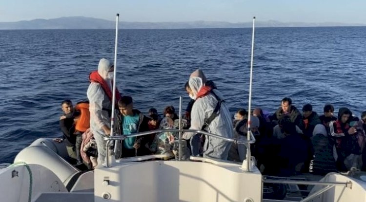 Ayvacık’ta kaçak göçmen operasyonu