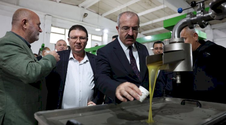 Vali Toraman Geyikli'de incelemelerde bulundu