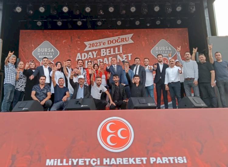 MHP’de miting coşkusu  ADAY BELLİ-KARAR NET