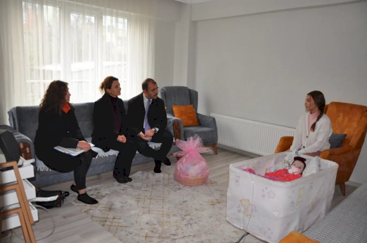 Dolu’dan hane ziyaretleri