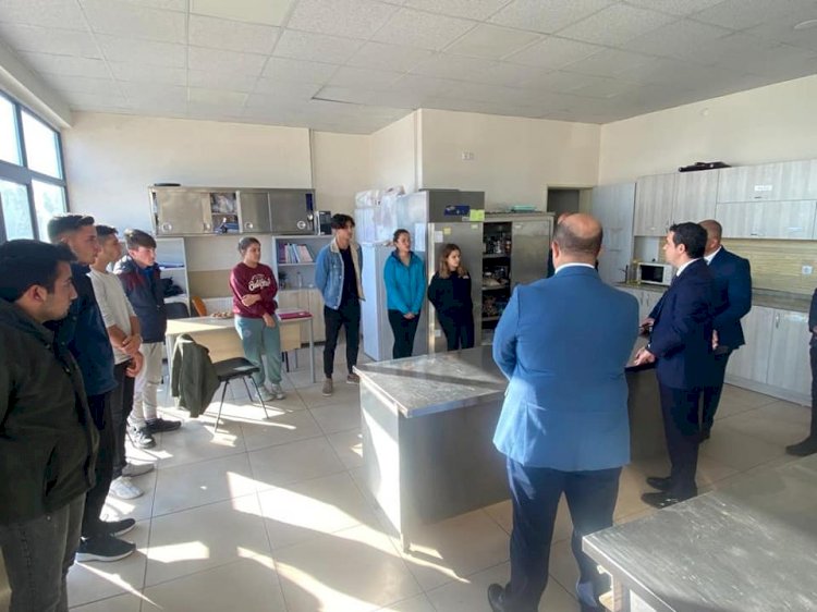 Kaymakam Eker’den okul incelemesi