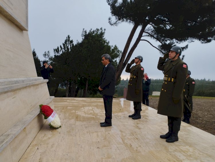 Büyükelçi Paul Gelibolu Yarımadası’nda