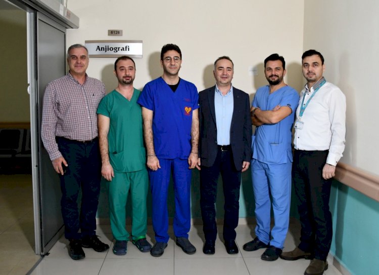 ÇOMÜ Hastanesi’nde 6 atrial fibrilasyonu olan hasta başarı ile tedavi edildi