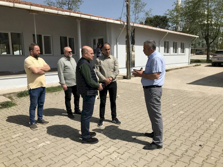 Çan Kaymakam Nebioğlu incelemelerde bulundu