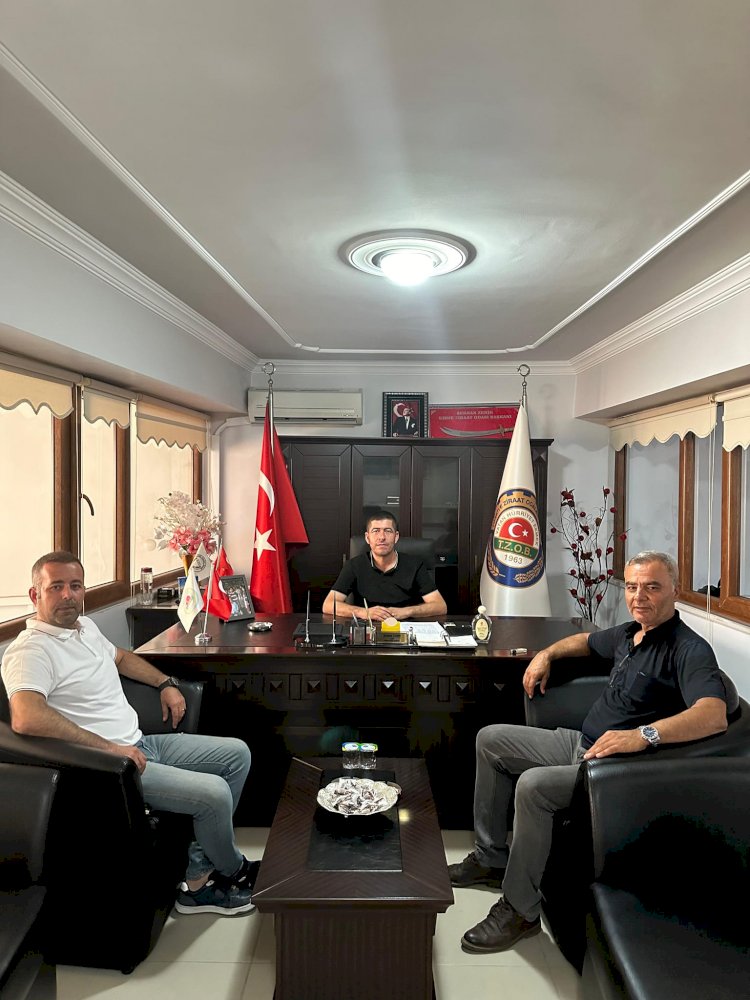 Muhtarlar Derneği Başkanları, Serkan Zehir’i Ziyaret Etti